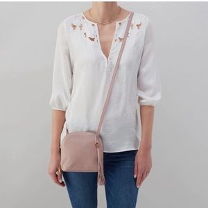 Leather crossbody bag